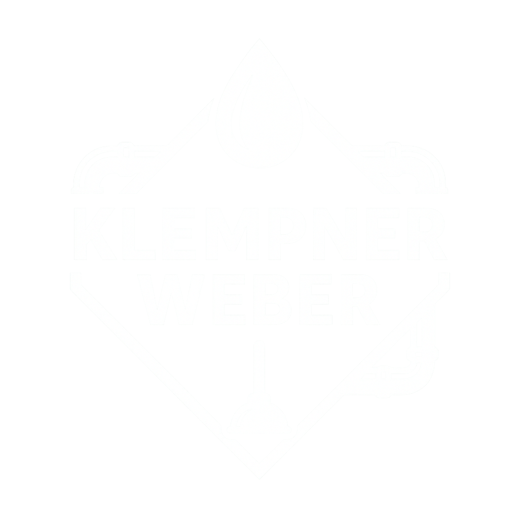 Klempner Weber weiss logo